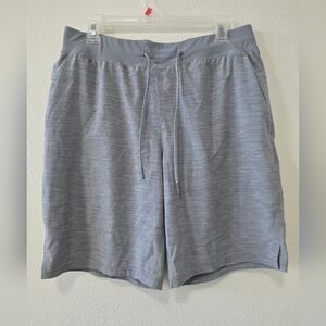lululemon athletica Men's Athletic Light Gray Shorts